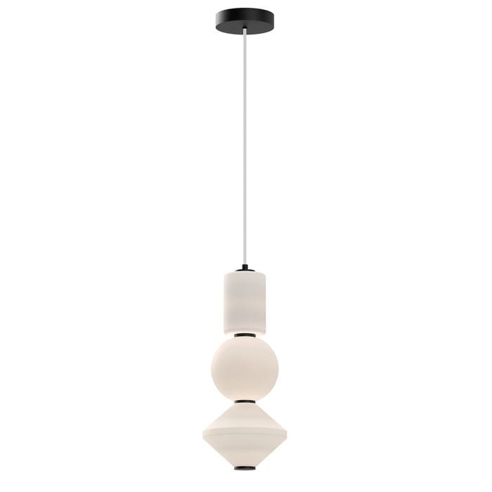 elstead lighting Bijou LED Pendant - Matte Black
