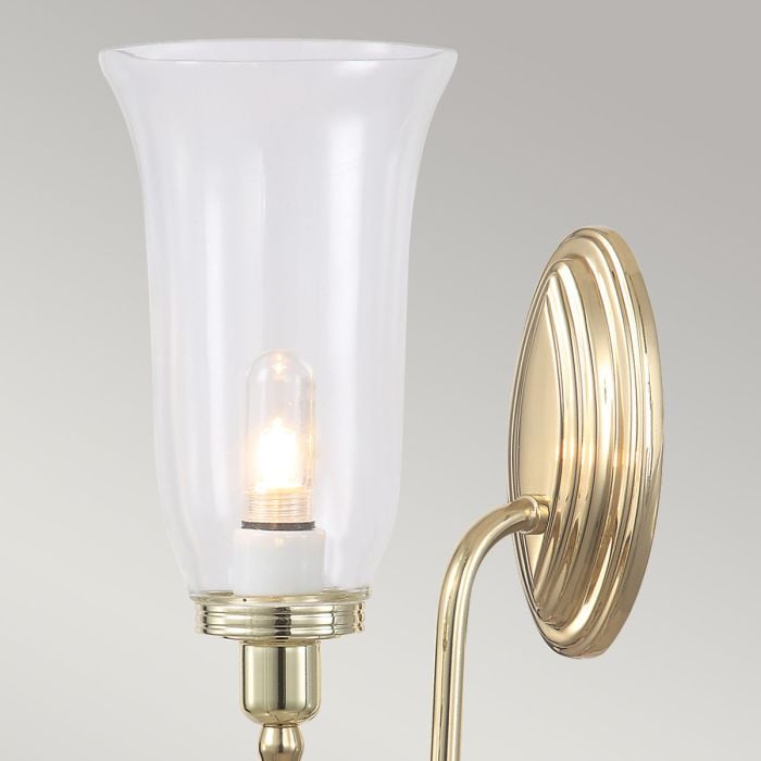 Elstead Lighting Blake 1 Wall Light - Polished Brass