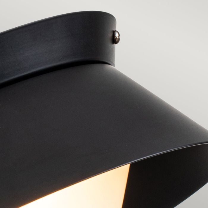 Elstead Lighting Bowtie 2lt Flush - Matte Black