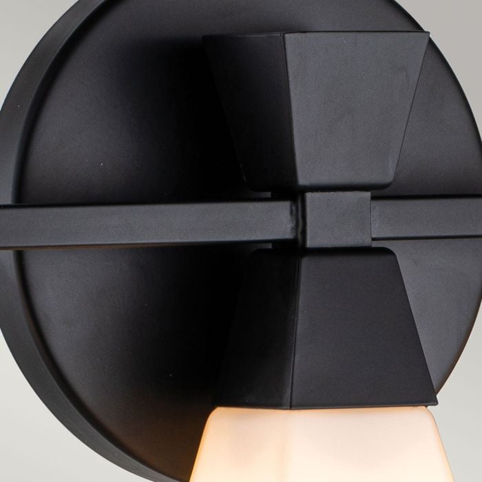 Elstead Lighting Bowtie 3lt Wall Light - Matte Black