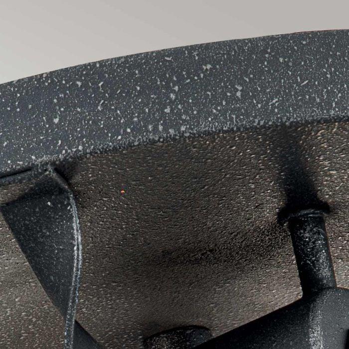 Elstead Lighting Bradbury 2 Light Flush - Grey Ash