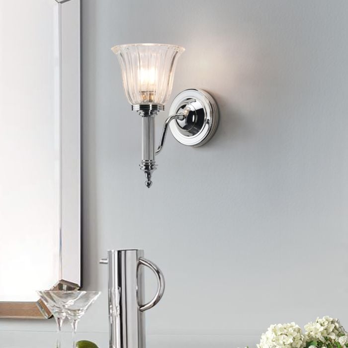 Elstead Lighting Carroll 1 Light - Polished Chrome