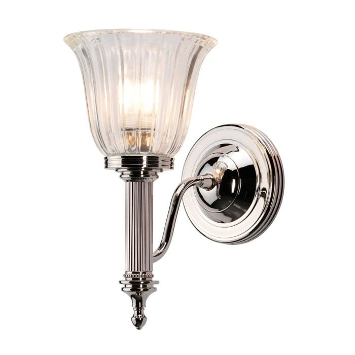 elstead lighting Carroll 1 Light - Polished Nickel