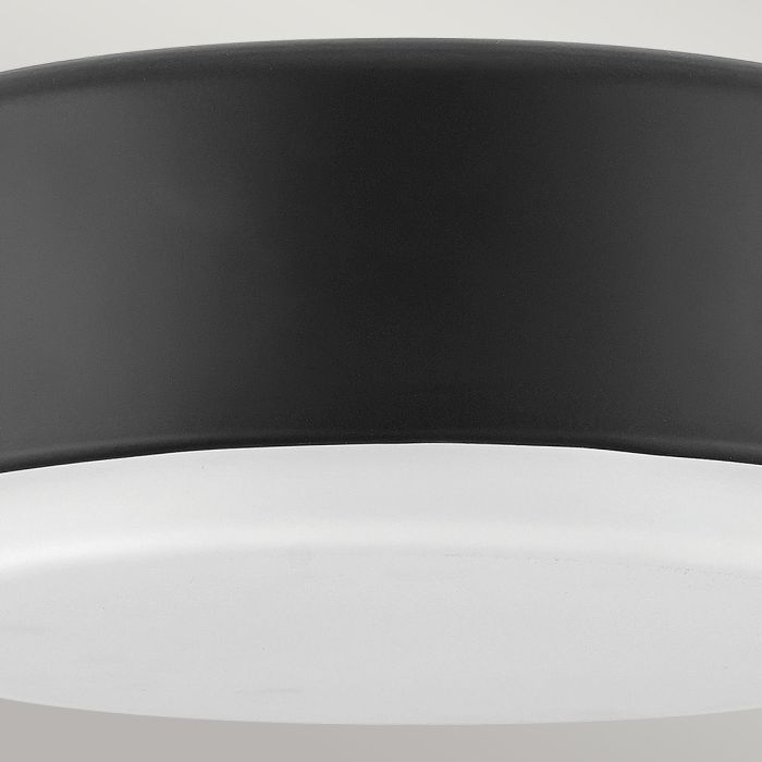 Elstead Lighting Cedric Flush Small Mount - Black