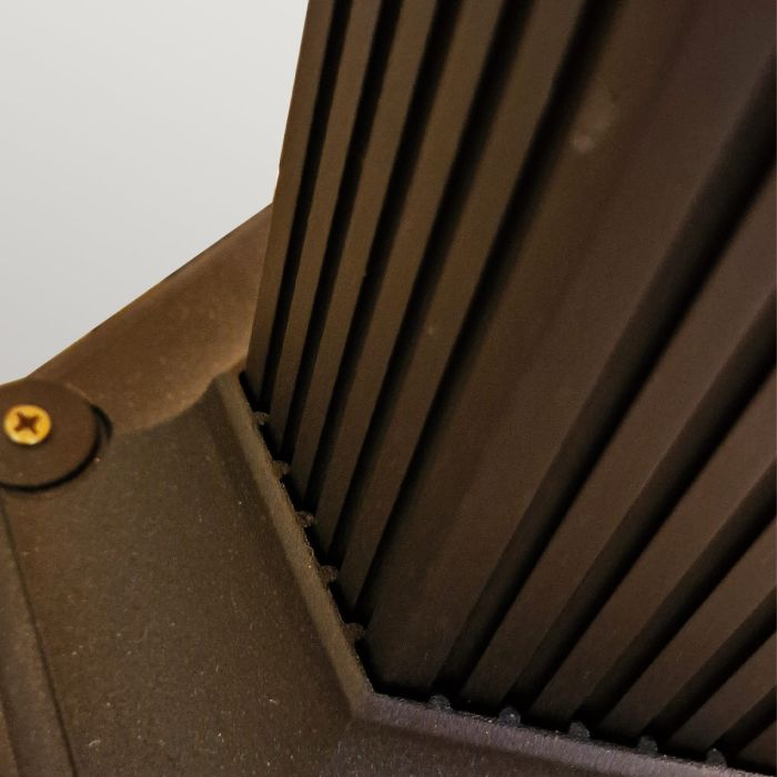 Elstead Lighting Chapel 1 Light Lamp Post - Black