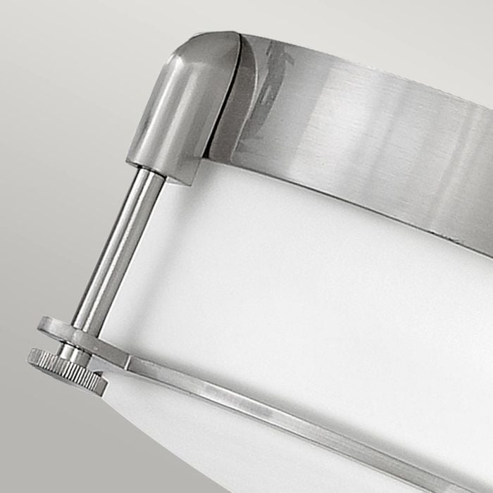 Elstead Lighting Colbin Small Flush - Brushed Nickel
