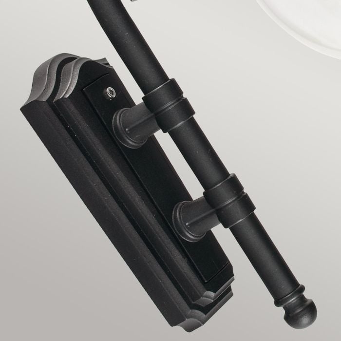 Elstead Lighting Como 1 Light Wall Lantern - Black