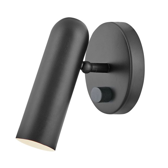 elstead lighting Dax LED Wall Light - Black