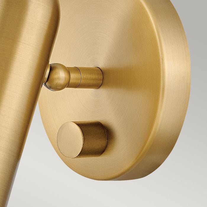 Elstead Lighting Dax LED Wall Light - Heritage Brass