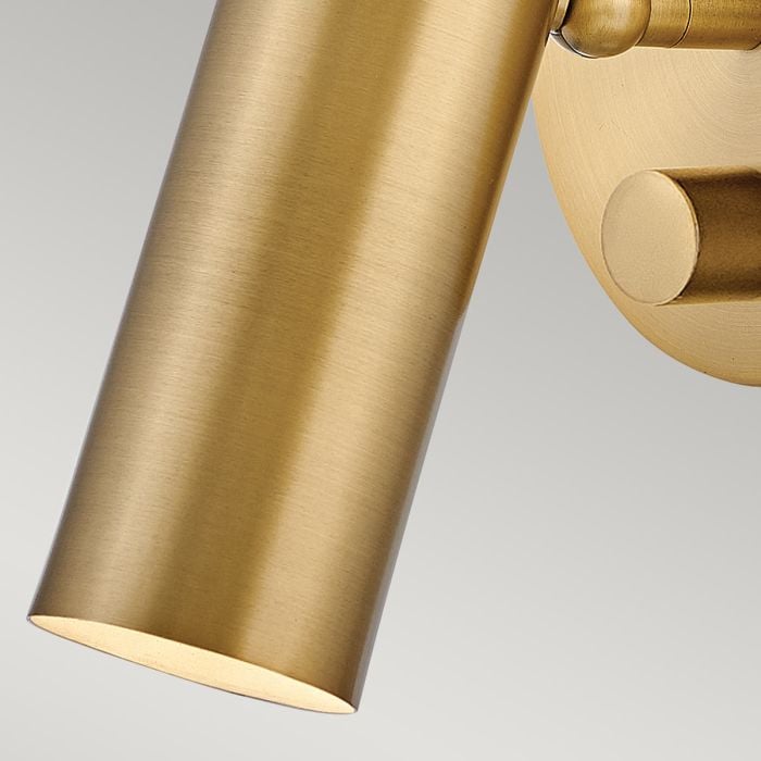 Elstead Lighting Dax LED Wall Light - Heritage Brass