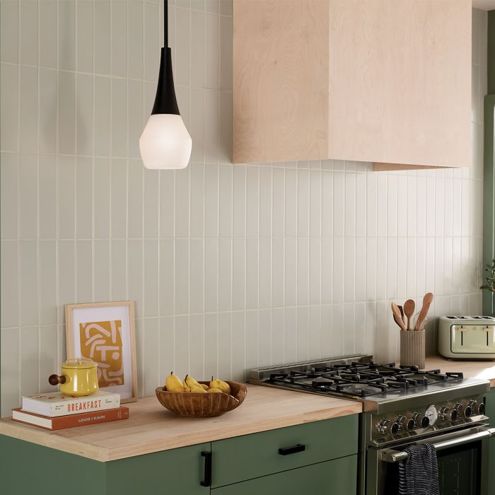 Elstead Lighting Deela 1 Lt Ceiling Pendant - Black