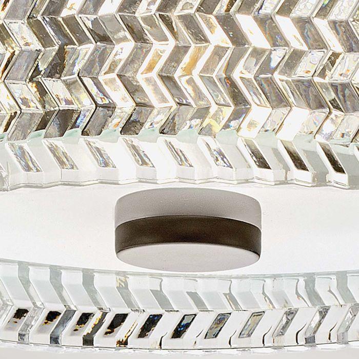 Elstead Lighting Elle 2 Lt Small Flush - Black