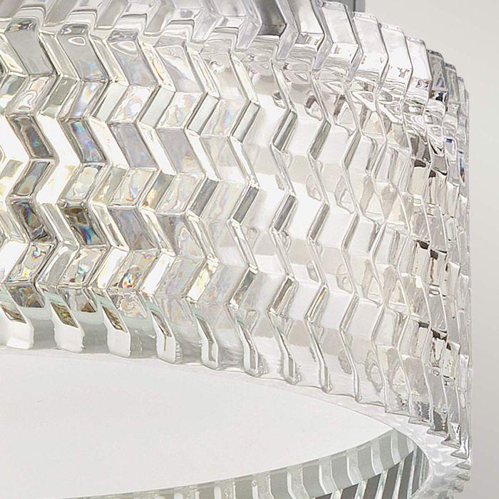 Elstead Lighting Elle 2 Lt Small Flush - Chrome