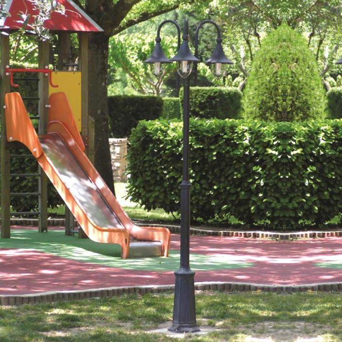 Elstead Lighting Firenze 3 Light Lamp Post - Black