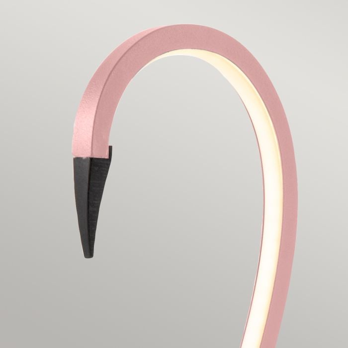 Elstead Lighting Flamingo LED Table Lamp - Pink