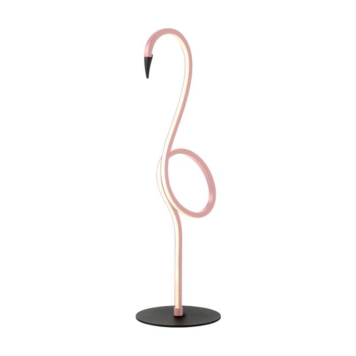 elstead lighting Flamingo LED Table Lamp - Pink