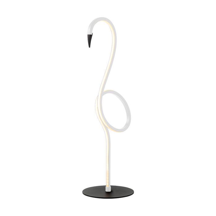 elstead lighting Flamingo LED Table Lamp - White