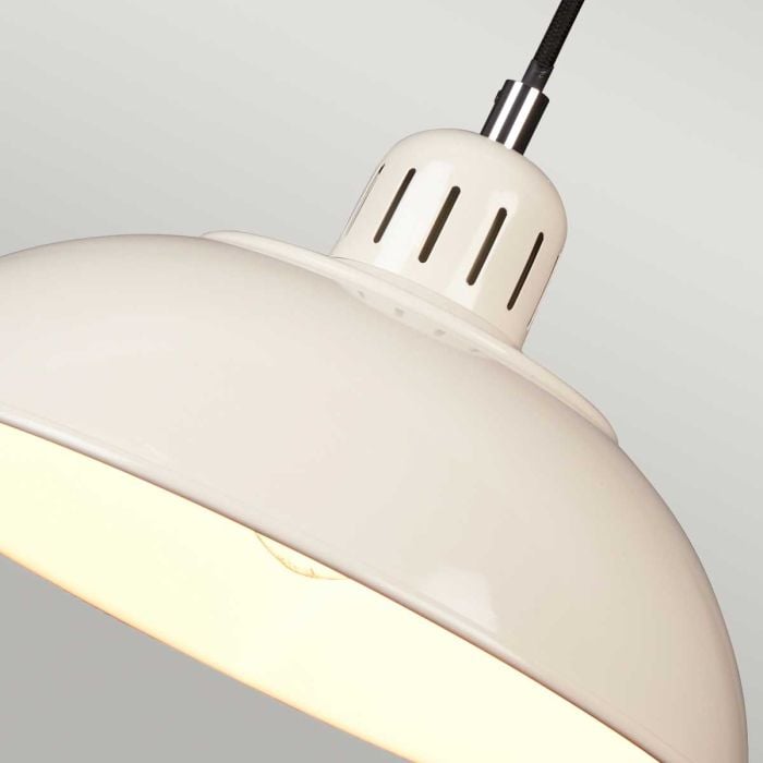 Elstead Lighting Franklin 1 Light Pendant - Cream