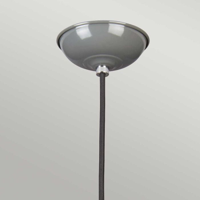 Elstead Lighting Franklin 1 Light Pendant - Grey