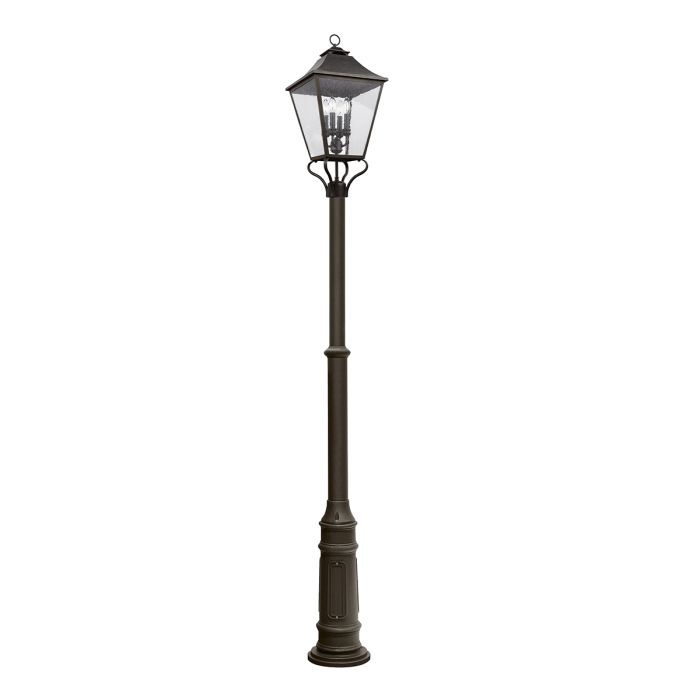 elstead lighting Galena 4 Light Lamp Post - Sable