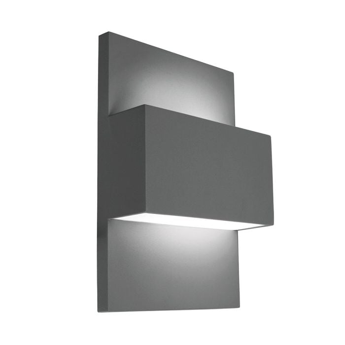 elstead lighting Geneve E27 Wall Lantern - Graphite