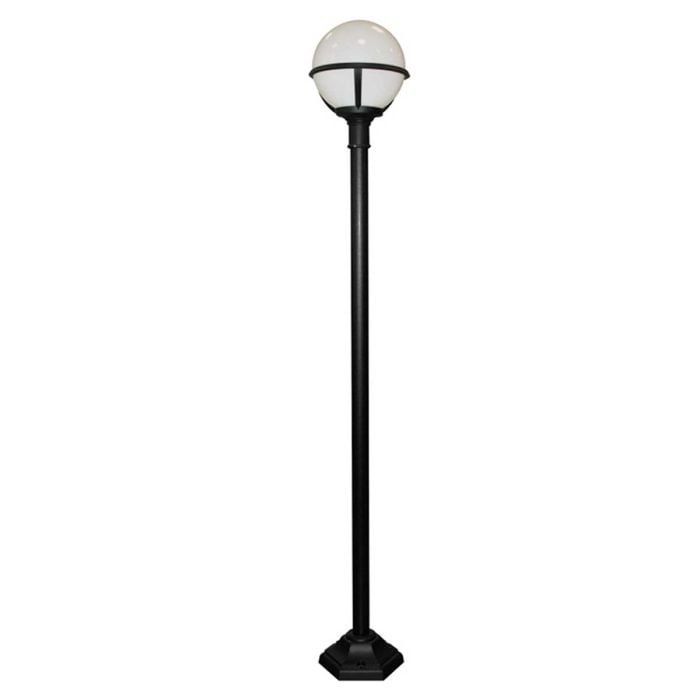 elstead lighting Glenbeigh 1 Light Lamp Post - Black
