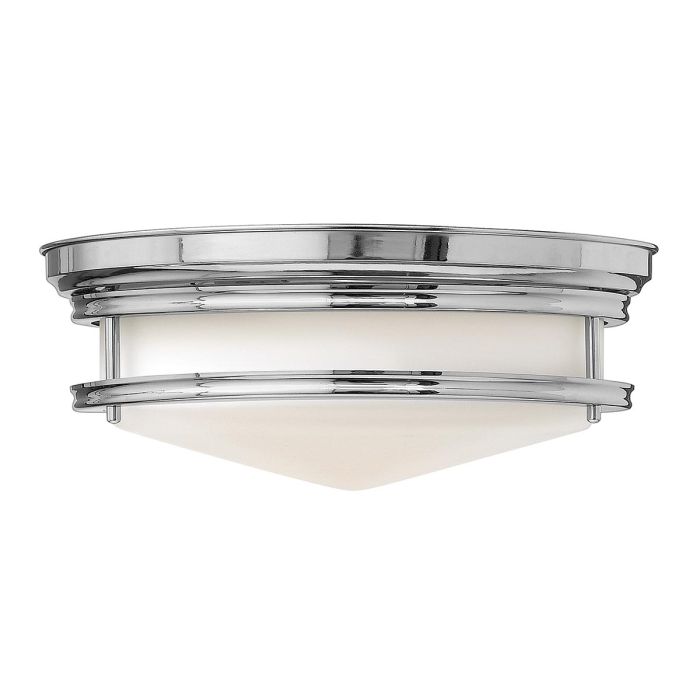 elstead lighting Hadley 3 Light Flush - Chrome