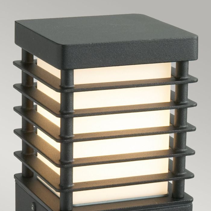 Elstead Lighting Halmstad Small Bollard Black