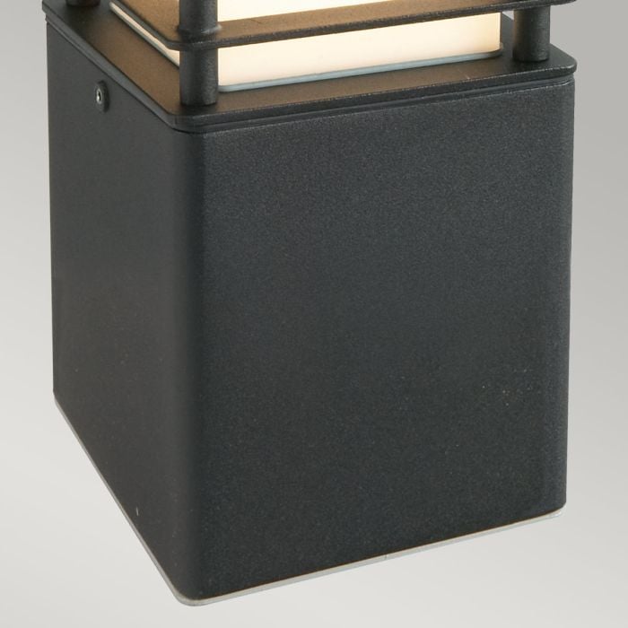 Elstead Lighting Halmstad Small Bollard Black