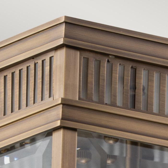 Elstead Lighting Holborn 2 Light Flush - Dark Bronze