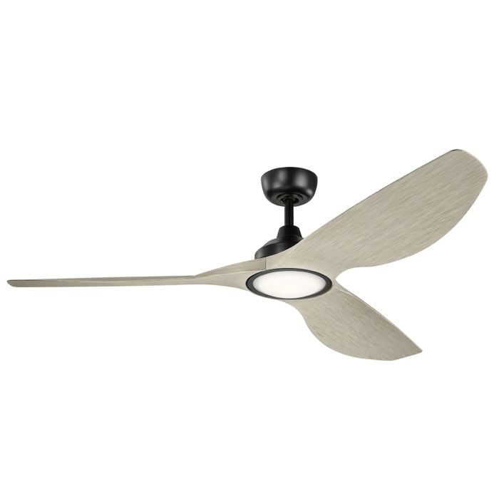 elstead lighting Imari - 65in / 165cm Fan - Satin Black