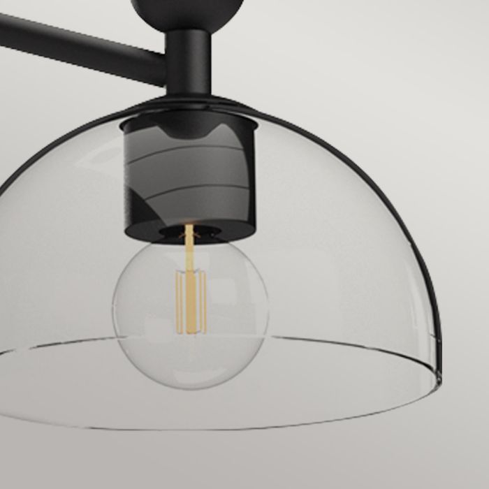 Elstead Lighting Jude 3 Lt Chandelier - Matte Black