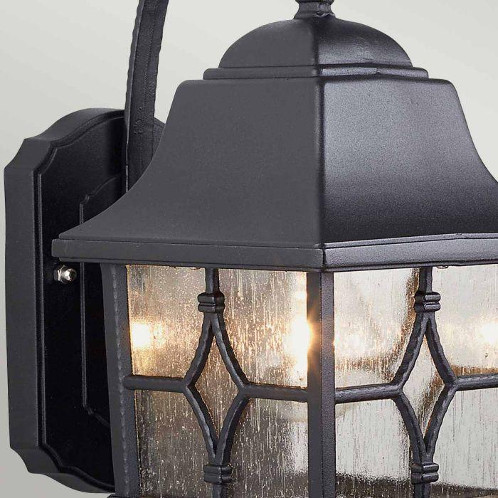 Elstead Lighting Kent 1 Light Wall Lantern - Black