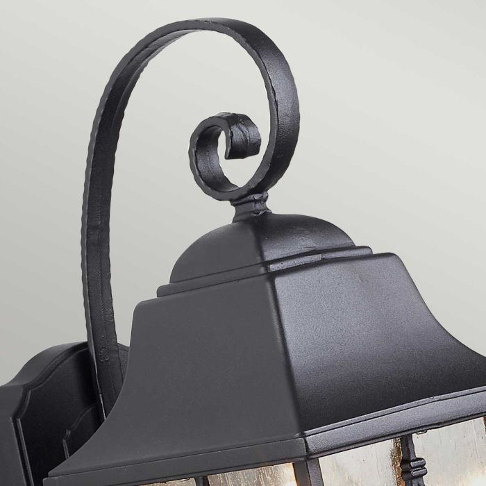 Elstead Lighting Kent 1 Light Wall Lantern - Black