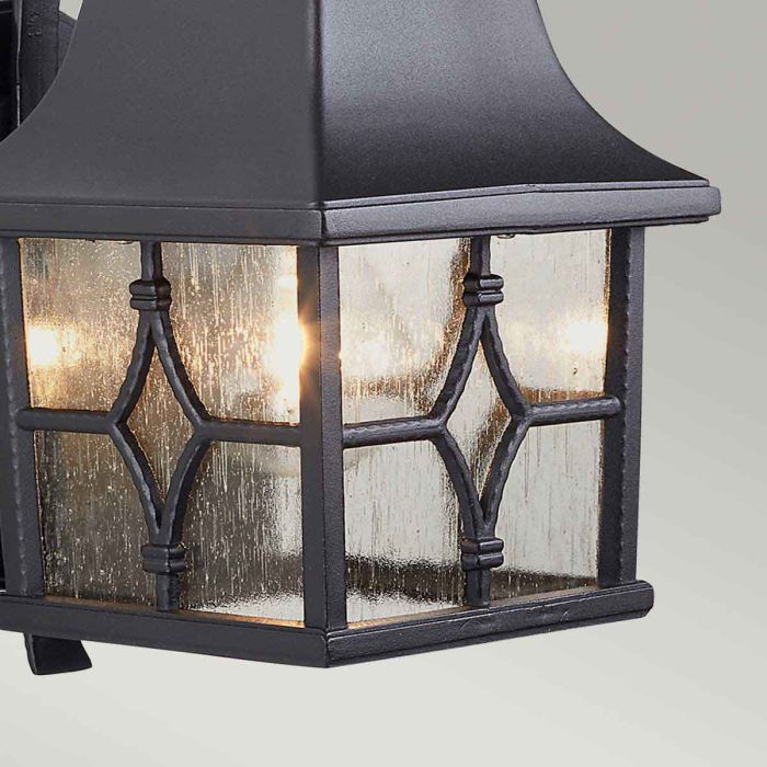 Elstead Lighting Kent 1 Light Wall Lantern - Black