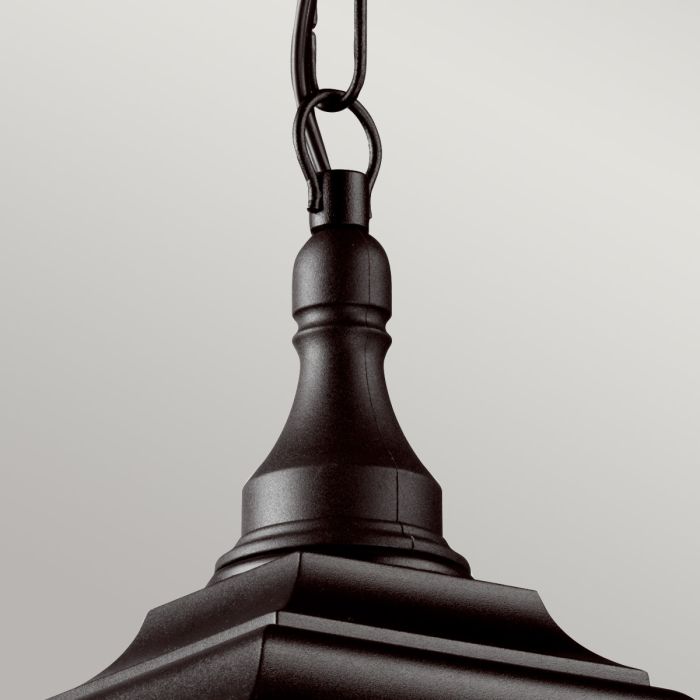 Elstead Lighting Kerry 1 Light Chain Lantern - Black