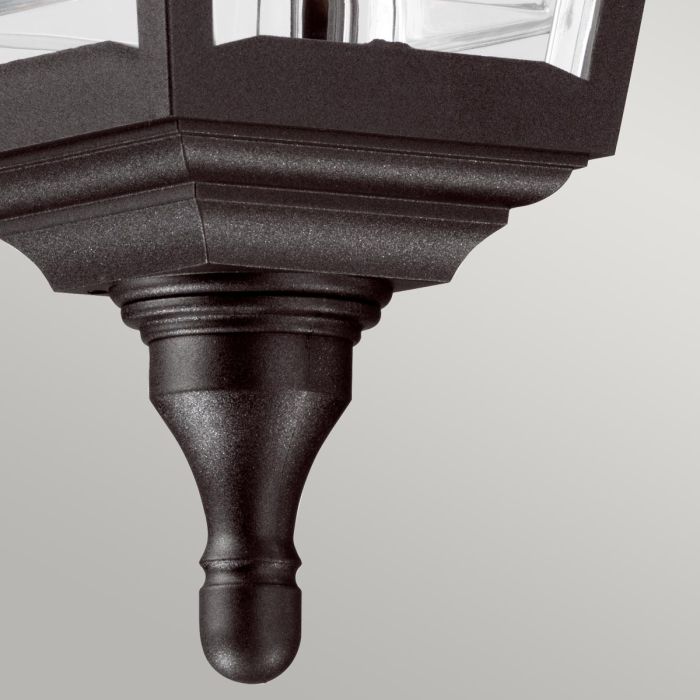 Elstead Lighting Kerry 1 Light Chain Lantern - Black