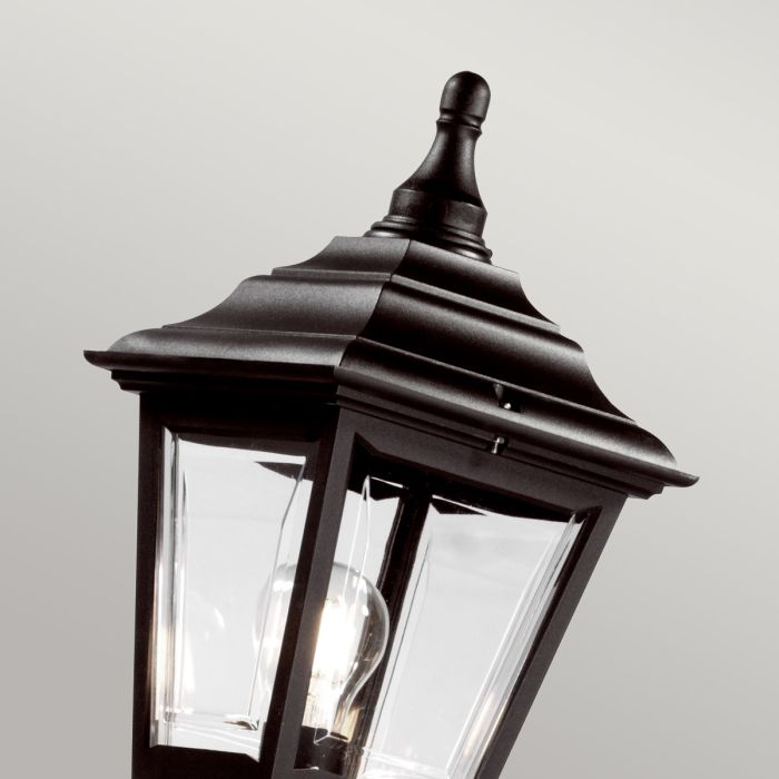 Elstead Lighting Kerry 1 Light Lamp Post - Black