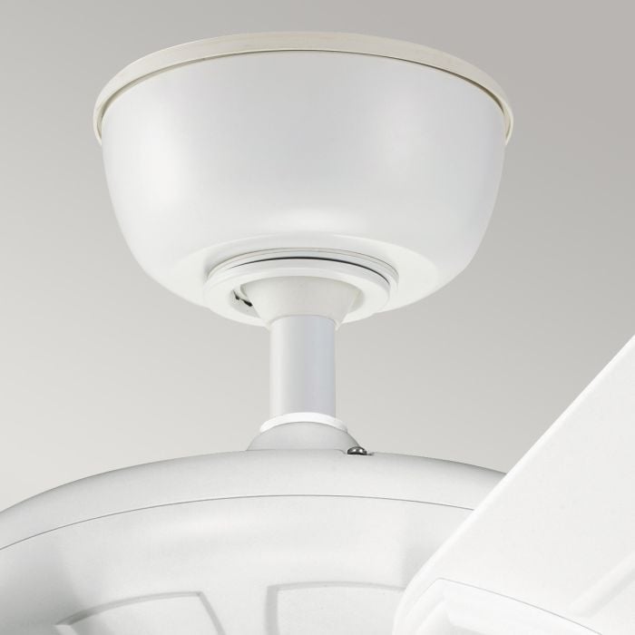 Elstead Lighting Kevlar - 42in / 107cm Fan - Matte White