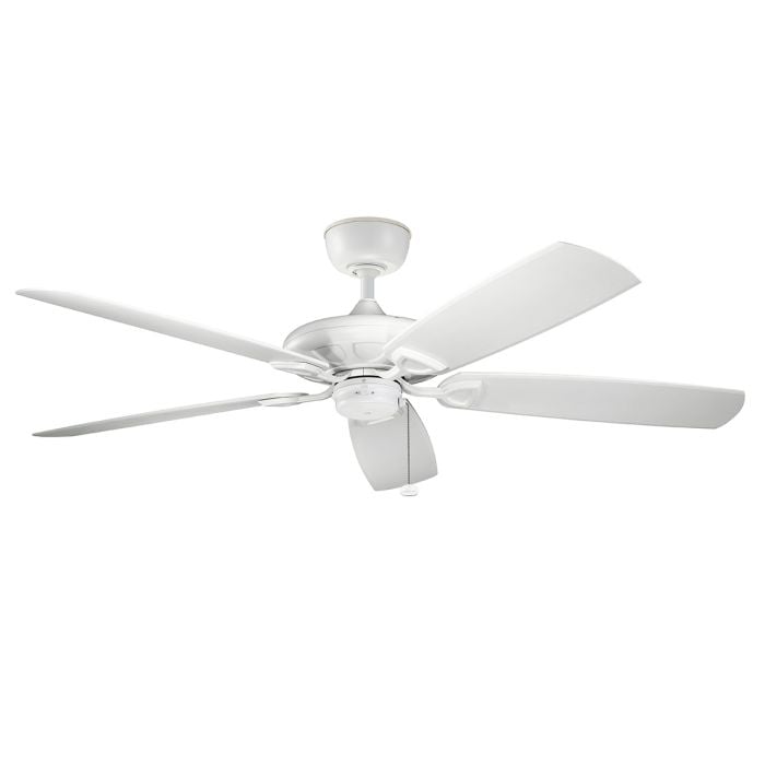 elstead lighting Kevlar - 60in / 152cm Fan - Matte White