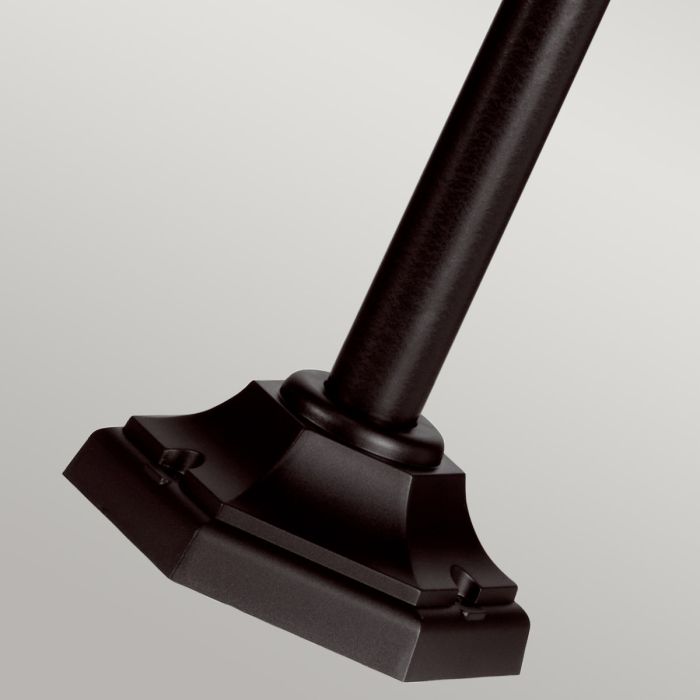 Elstead Lighting Kinsale 1 Light Lamp Post - Black