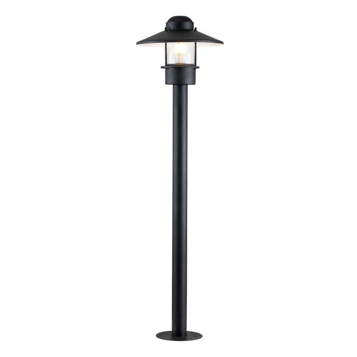 elstead lighting Klampenborg 1 Light Bollard - Black