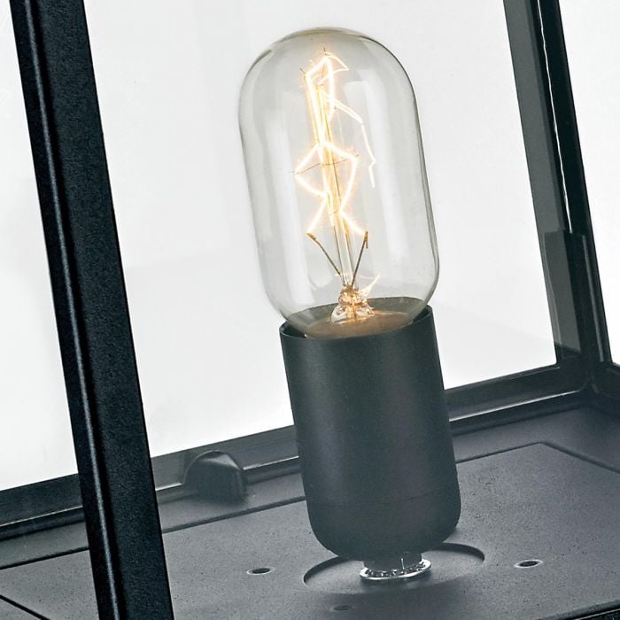 Elstead Lighting Lofoten 1 Light Pedestal - Black