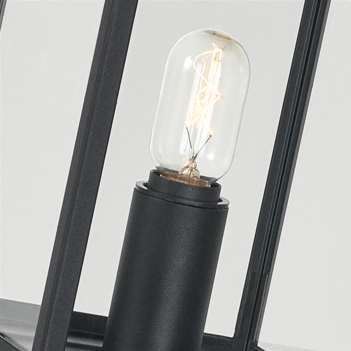 Elstead Lighting Lofoten 1 Light Pillar - Black