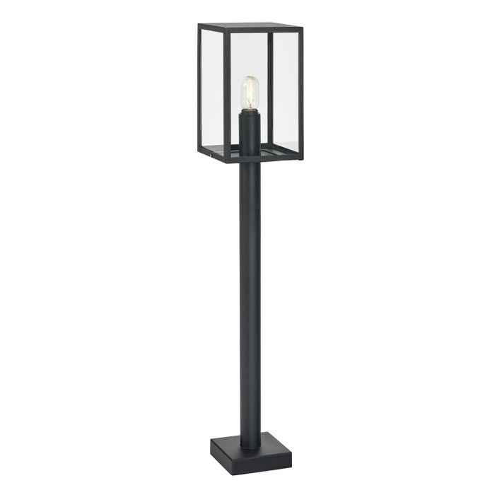 elstead lighting Lofoten 1 Light Pillar - Black