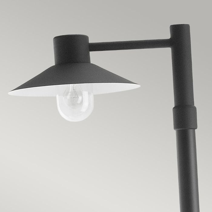 Elstead Lighting Lund 1 Light Lamp Post - Black