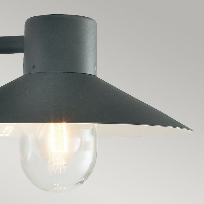 Elstead Lighting Lund 1 Light Wall Lantern - Black