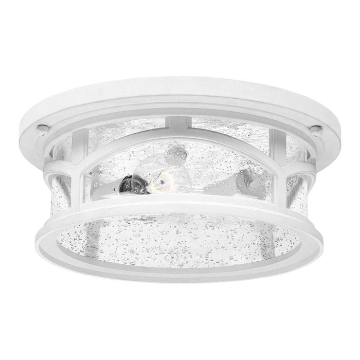 Elstead Lighting Marblehead 2 Light Flush - White