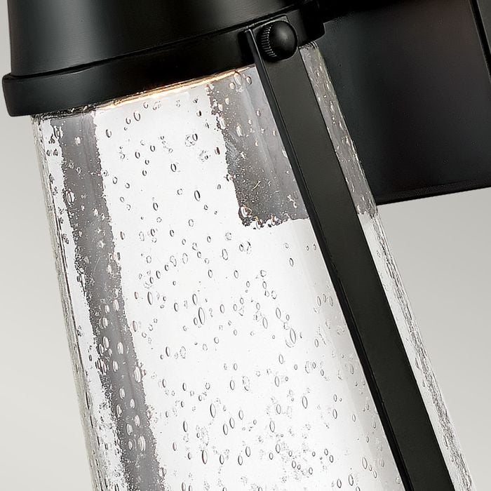 Elstead Lighting Miles 1 Light Wall Lantern - Black