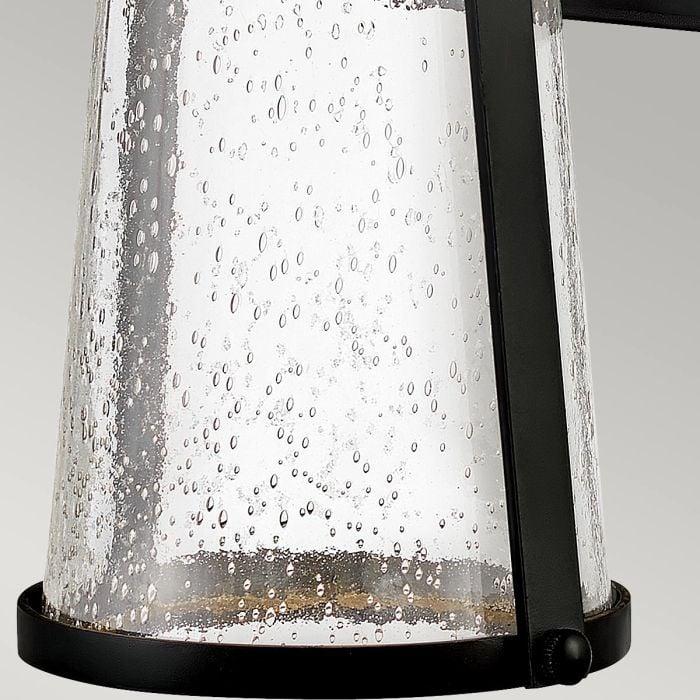 Elstead Lighting Miles 1 Light Wall Lantern - Black